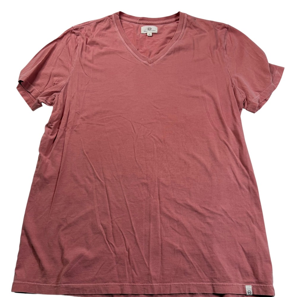AG Adriano Goldschmied T‎ Shirt Womens Large V Neck Short Sleeve Top Tee